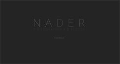 Desktop Screenshot of jamesnader.com